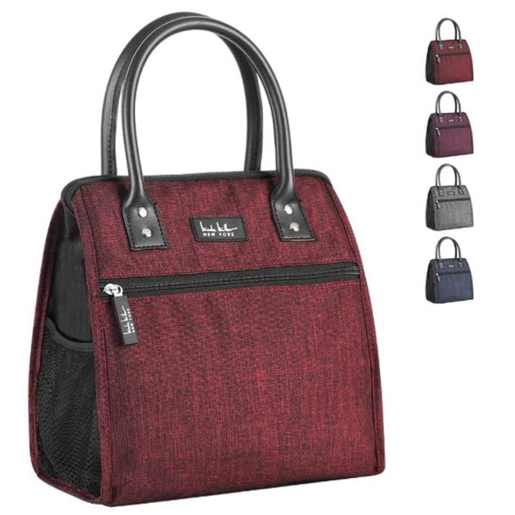 Bags Insulated Lunch Bag Tote Thermal Soft Side Wideopen Cooler Ice